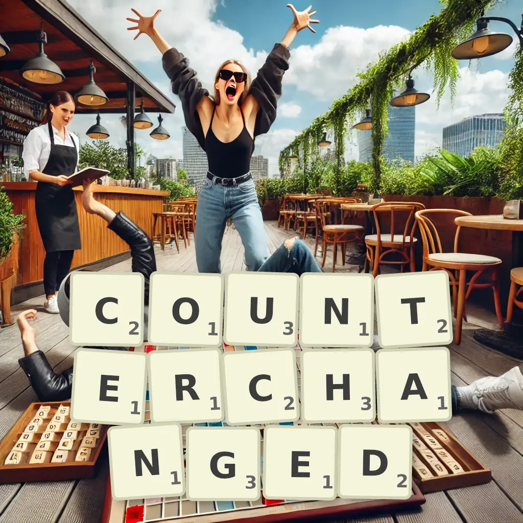 List of words with letters COUNTERCHANGED Words with letters COUNTERCHANGED
