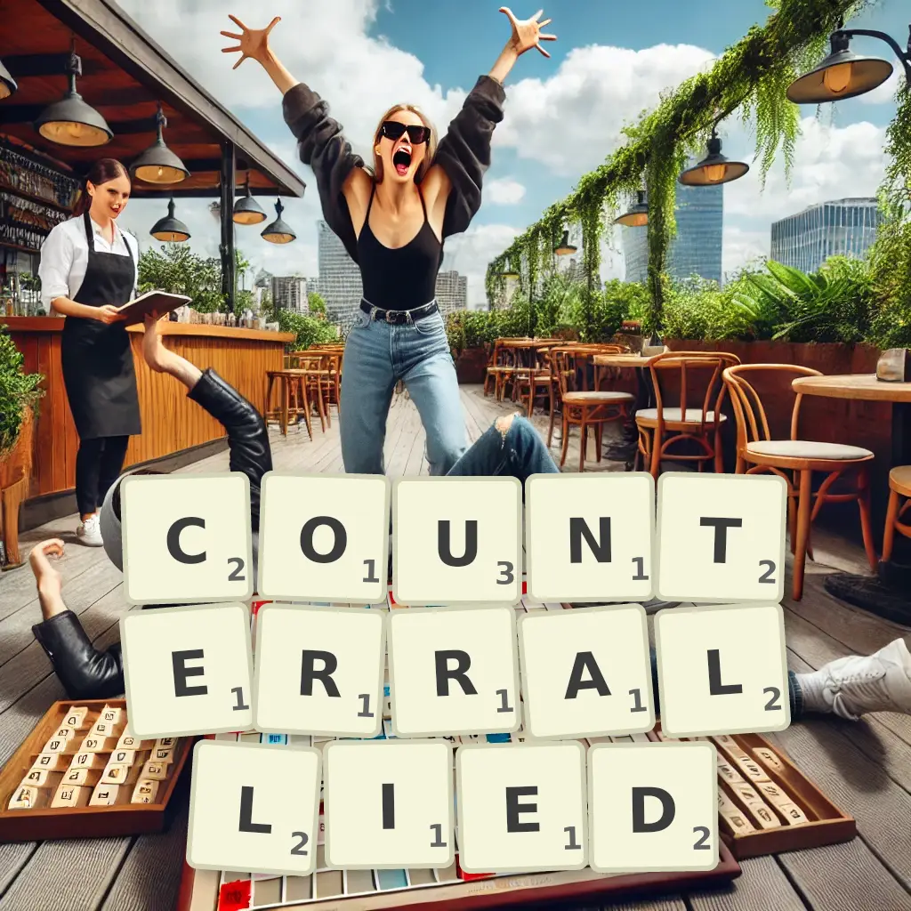 List of words with letters COUNTERRALLIED Words with letters COUNTERRALLIED