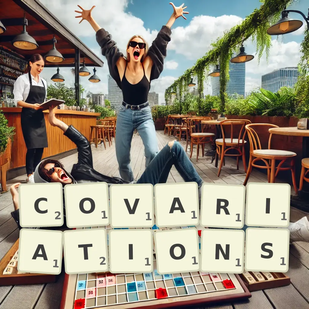List of words with letters COVARIATIONS Words with letters COVARIATIONS