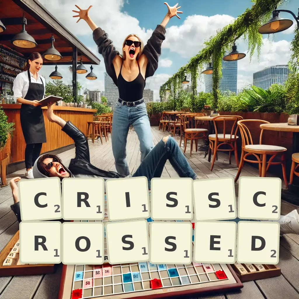 List of words with letters CRISSCROSSED Words with letters CRISSCROSSED
