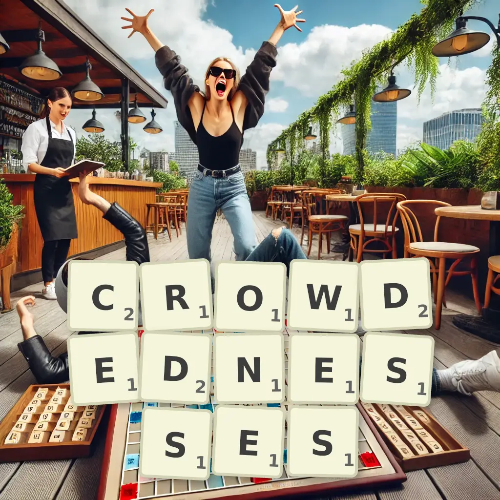 List of words with letters CROWDEDNESSES Words with letters CROWDEDNESSES