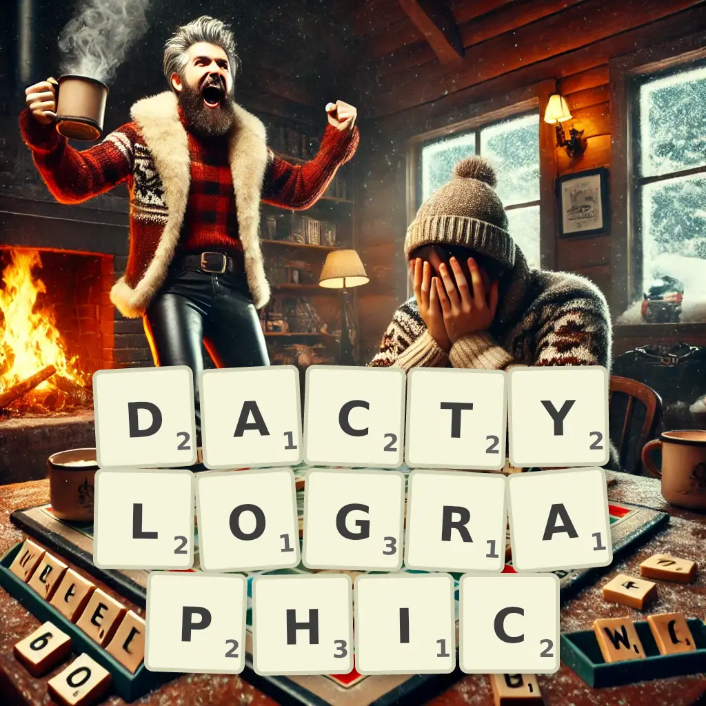 List of words with letters DACTYLOGRAPHIC Words with letters DACTYLOGRAPHIC