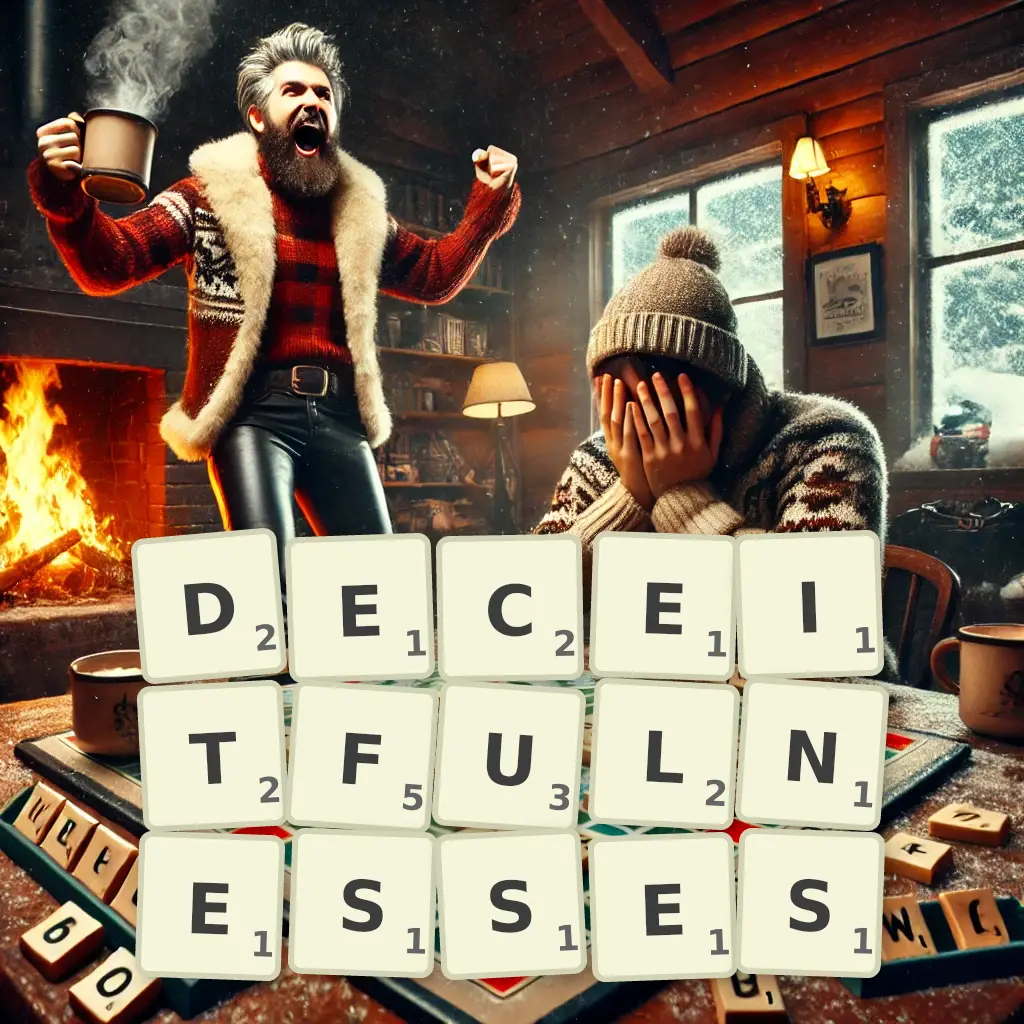 List of words with letters DECEITFULNESSES Words with letters DECEITFULNESSES