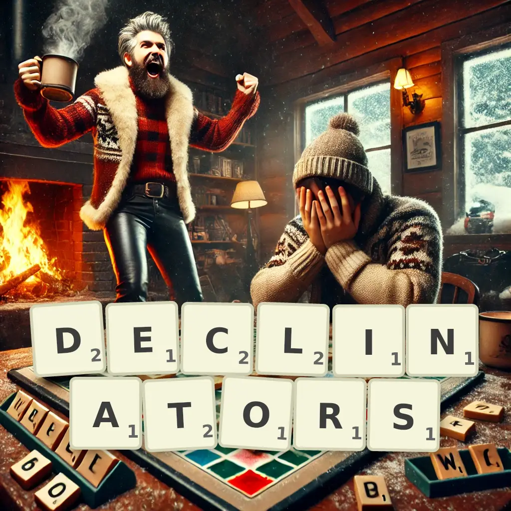 List of words with letters DECLINATORS Words with letters DECLINATORS