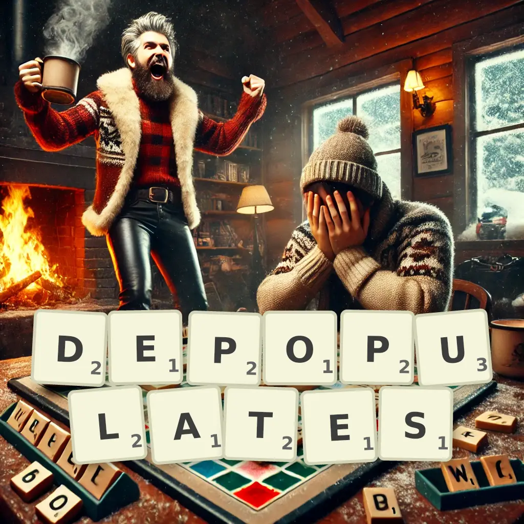 List of words with letters DEPOPULATES Words with letters DEPOPULATES