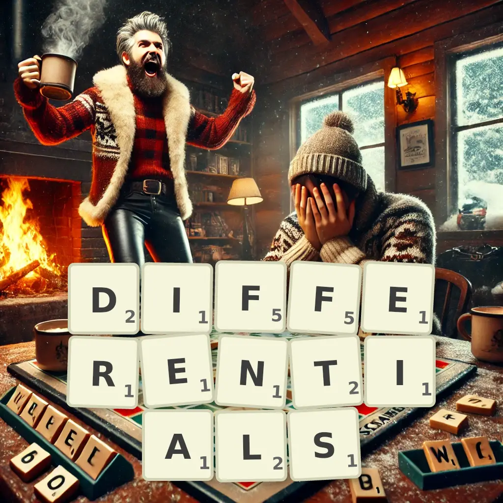 List of words with letters DIFFERENTIALS Words with letters DIFFERENTIALS