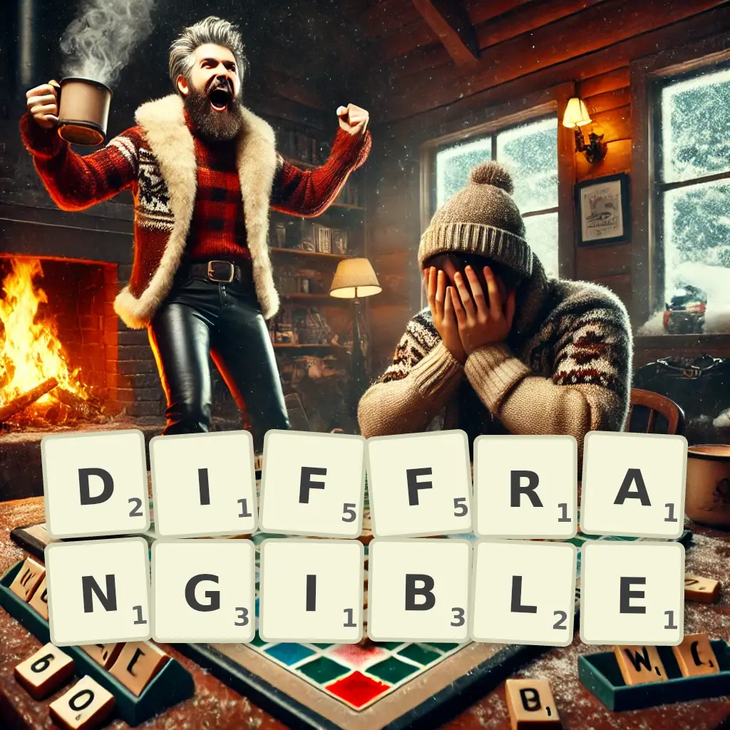 List of words with letters DIFFRANGIBLE Words with letters DIFFRANGIBLE