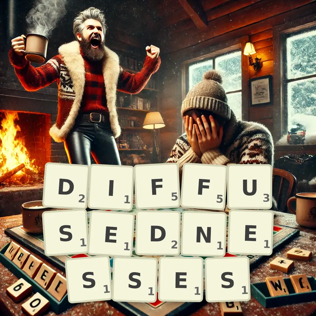 List of words with letters DIFFUSEDNESSES Words with letters DIFFUSEDNESSES