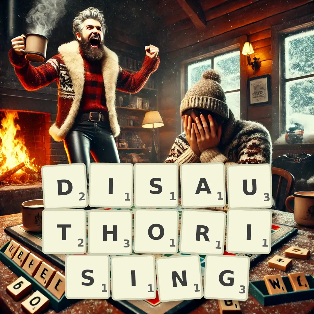 List of words with letters DISAUTHORISING Words with letters DISAUTHORISING