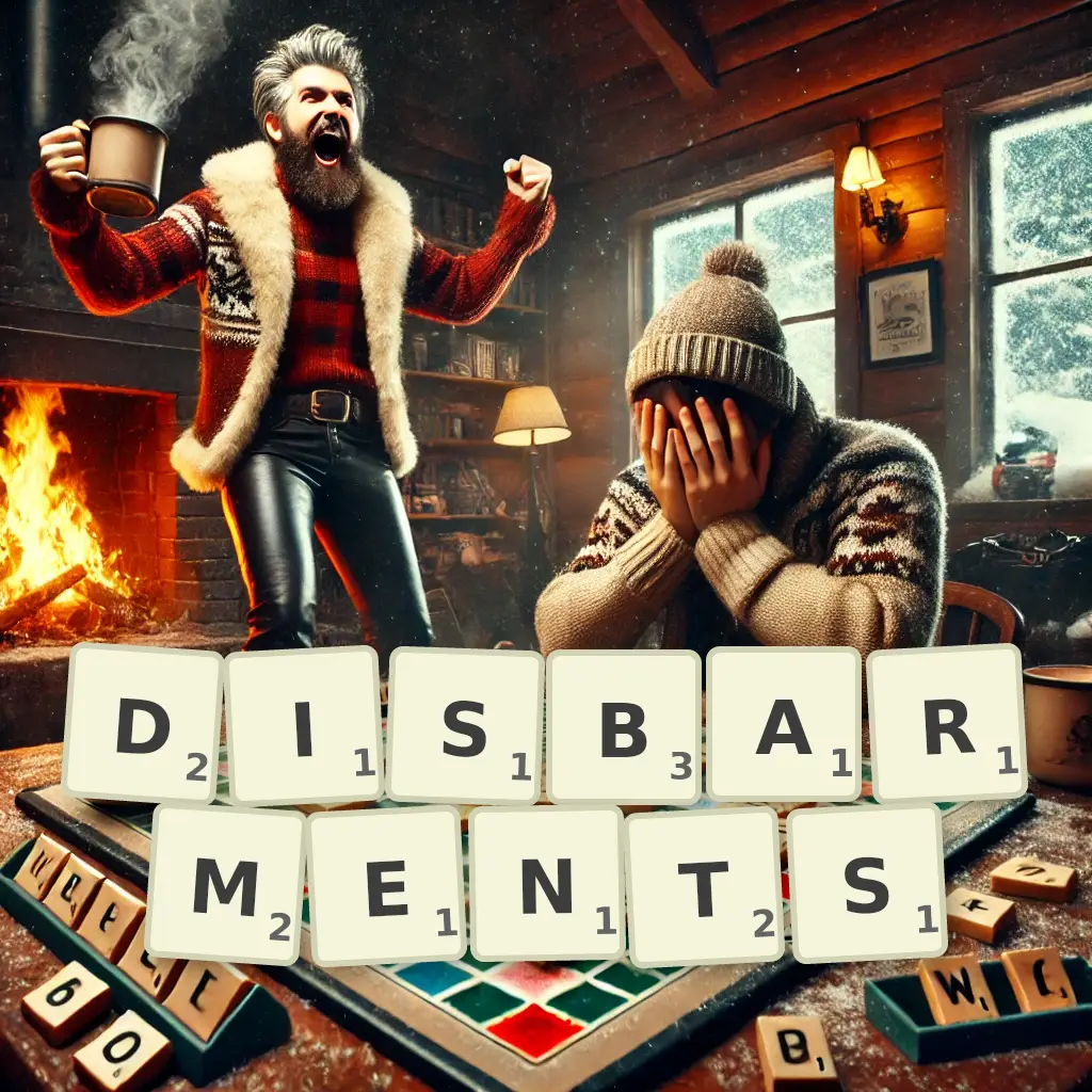 List of words with letters DISBARMENTS Words with letters DISBARMENTS
