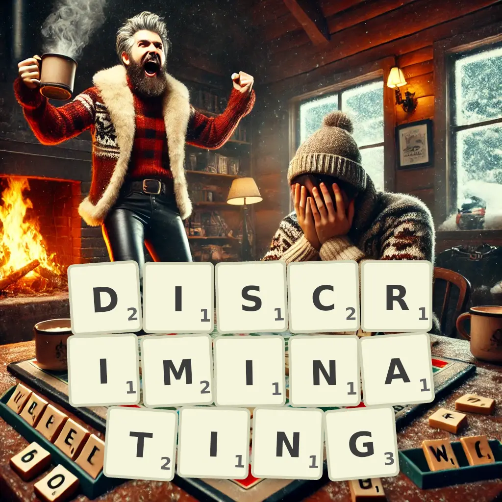 List of words with letters DISCRIMINATING Words with letters DISCRIMINATING