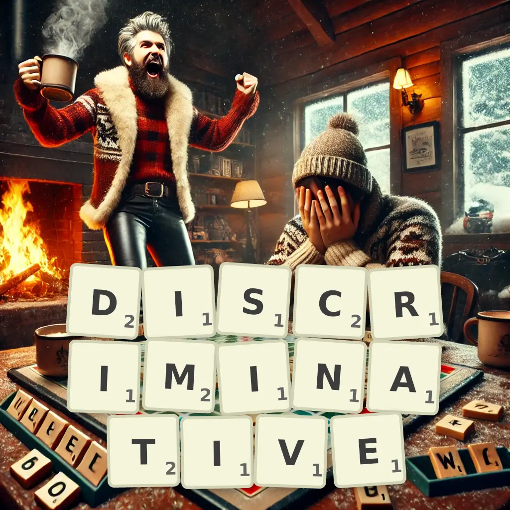 List of words with letters DISCRIMINATIVE Words with letters DISCRIMINATIVE