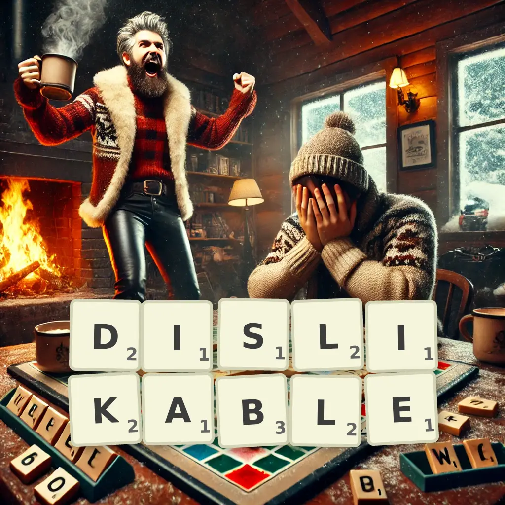 List of words with letters DISLIKABLE Words with letters DISLIKABLE