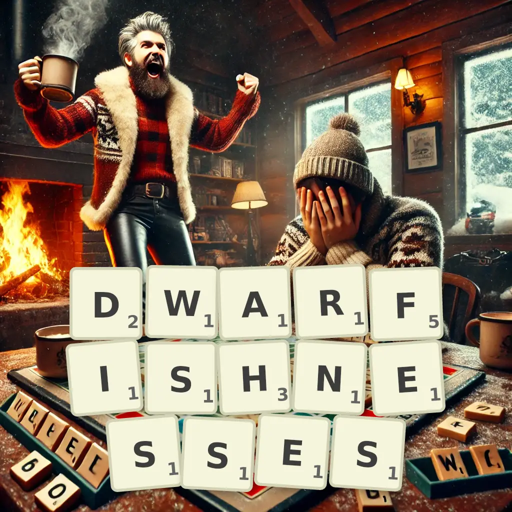 List of words with letters DWARFISHNESSES Words with letters DWARFISHNESSES