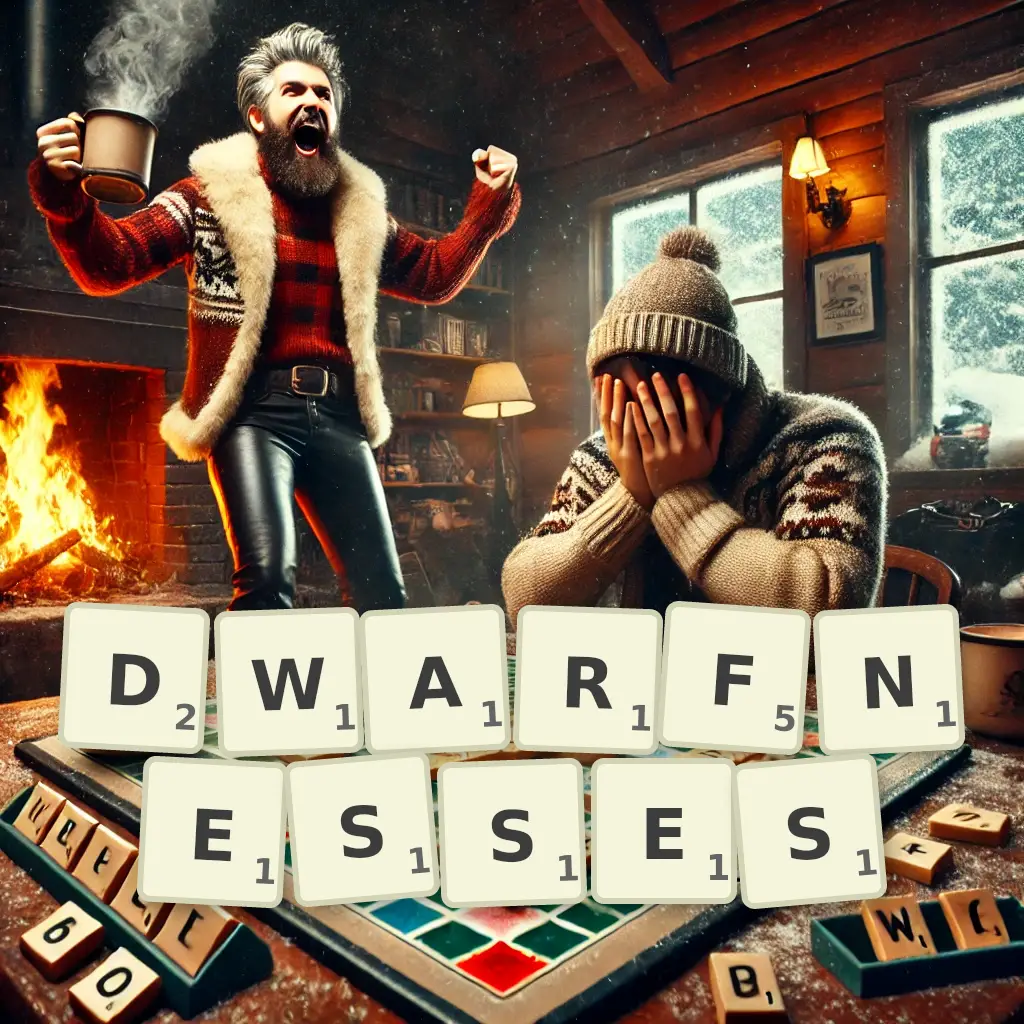 List of words with letters DWARFNESSES Words with letters DWARFNESSES