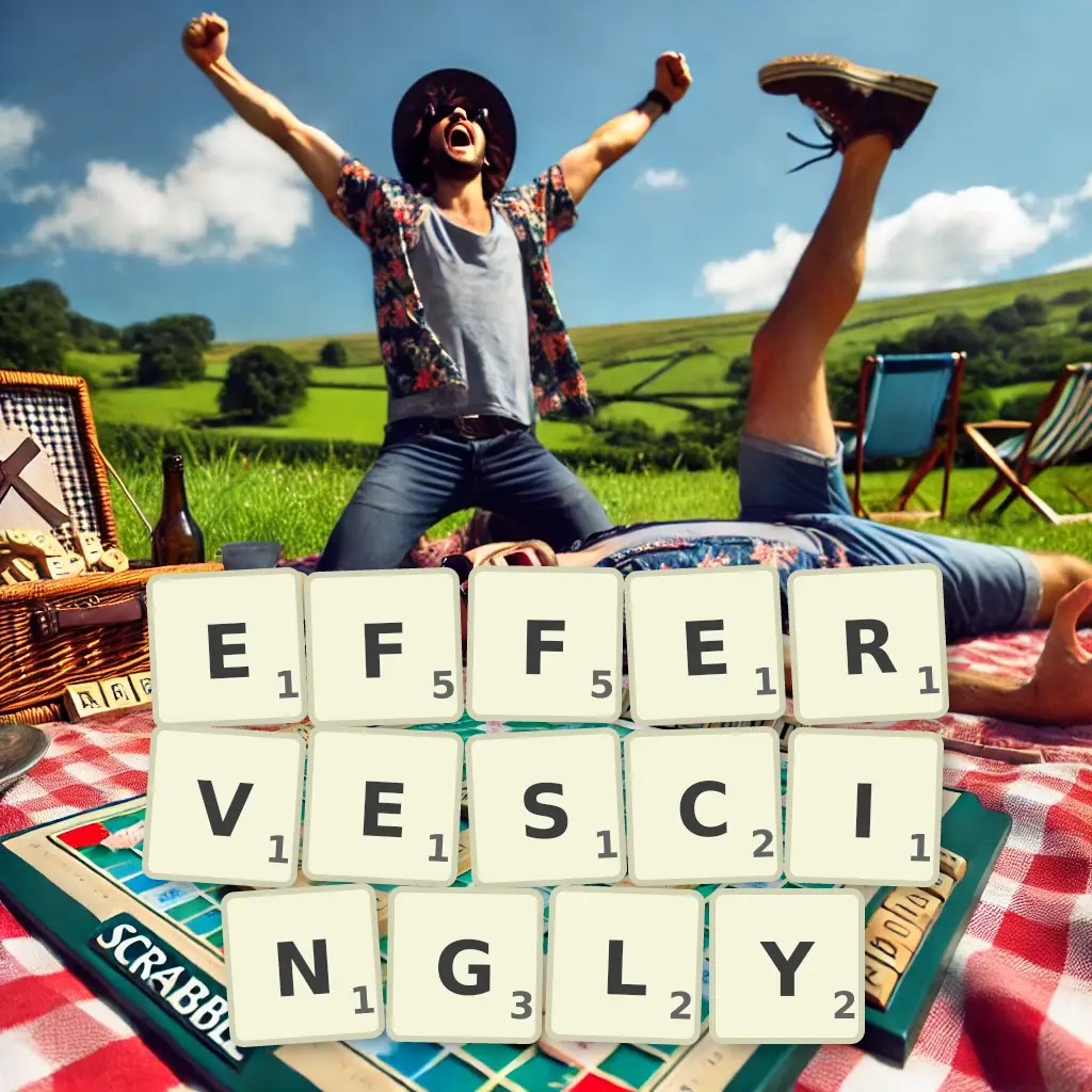 List of words with letters EFFERVESCINGLY Words with letters EFFERVESCINGLY