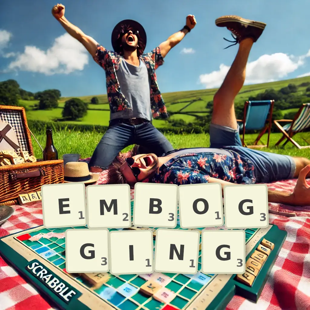 List of words with letters EMBOGGING Words with letters EMBOGGING