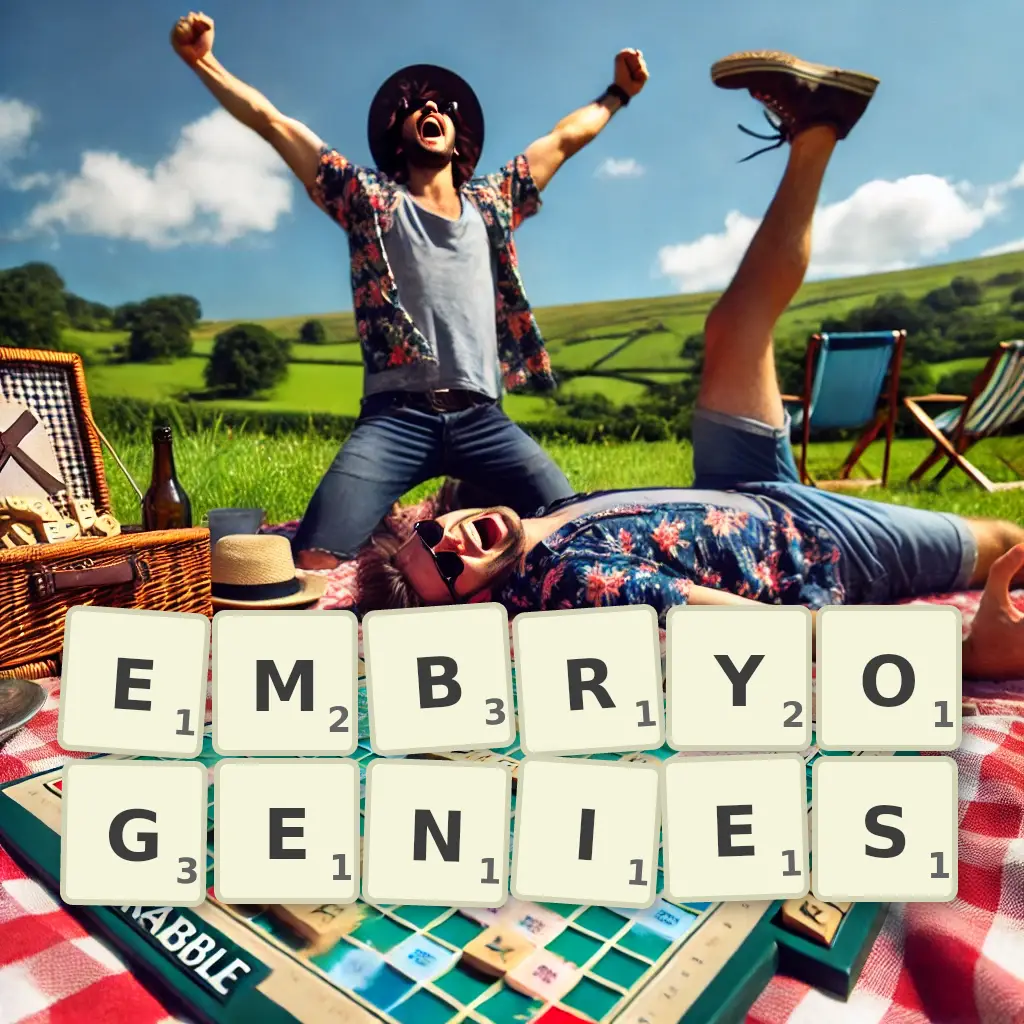 List of words with letters EMBRYOGENIES Words with letters EMBRYOGENIES
