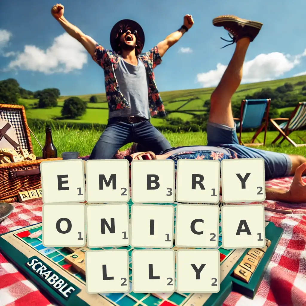 List of words with letters EMBRYONICALLY Words with letters EMBRYONICALLY