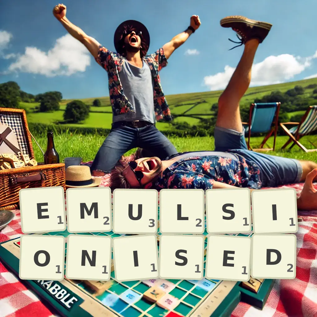 List of words with letters EMULSIONISED Words with letters EMULSIONISED
