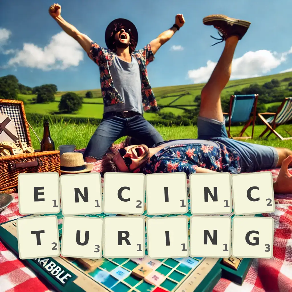 Words with letters ENCINCTURING