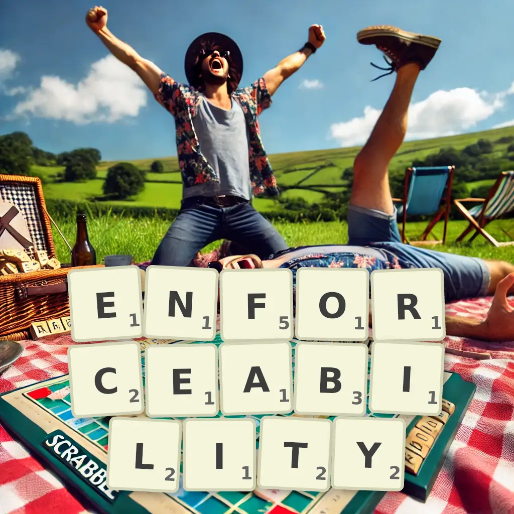 List of words with letters ENFORCEABILITY Words with letters ENFORCEABILITY
