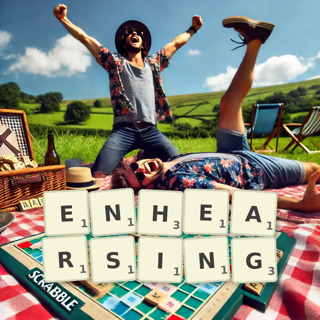 List of words with letters ENHEARSING Words with letters ENHEARSING