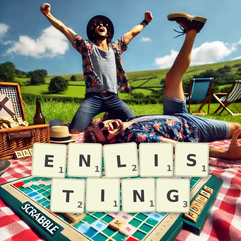 List of words with letters ENLISTING Words with letters ENLISTING