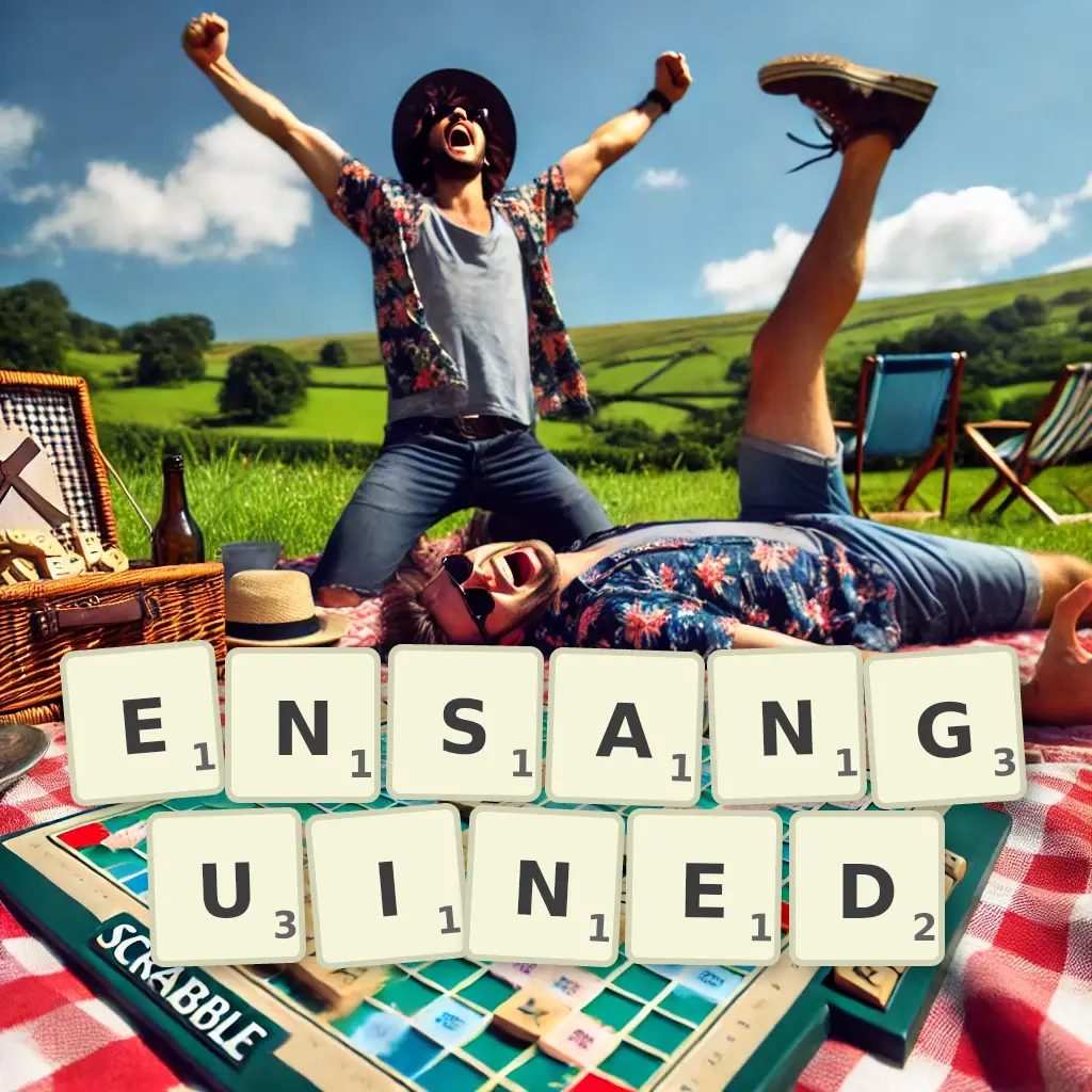 List of words with letters ENSANGUINED Words with letters ENSANGUINED