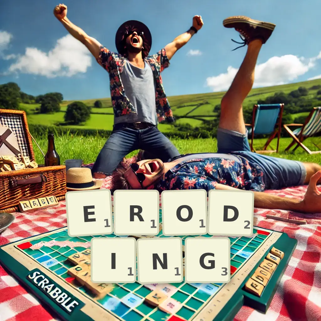 List of words with letters ERODING Words with letters ERODING
