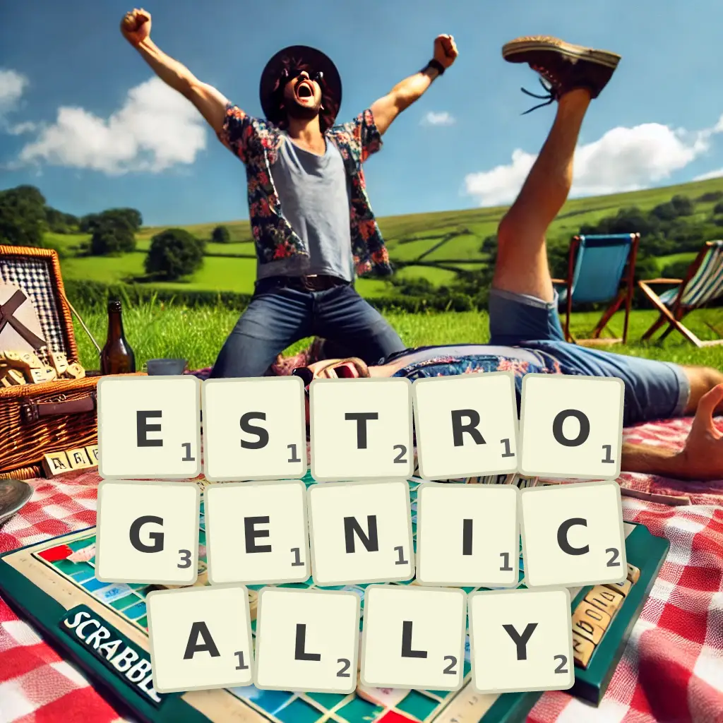List of words with letters ESTROGENICALLY Words with letters ESTROGENICALLY