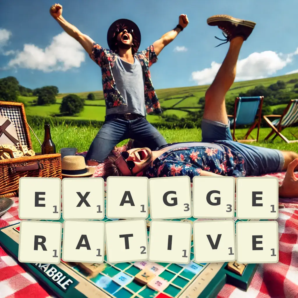 List of words with letters EXAGGERATIVE Words with letters EXAGGERATIVE