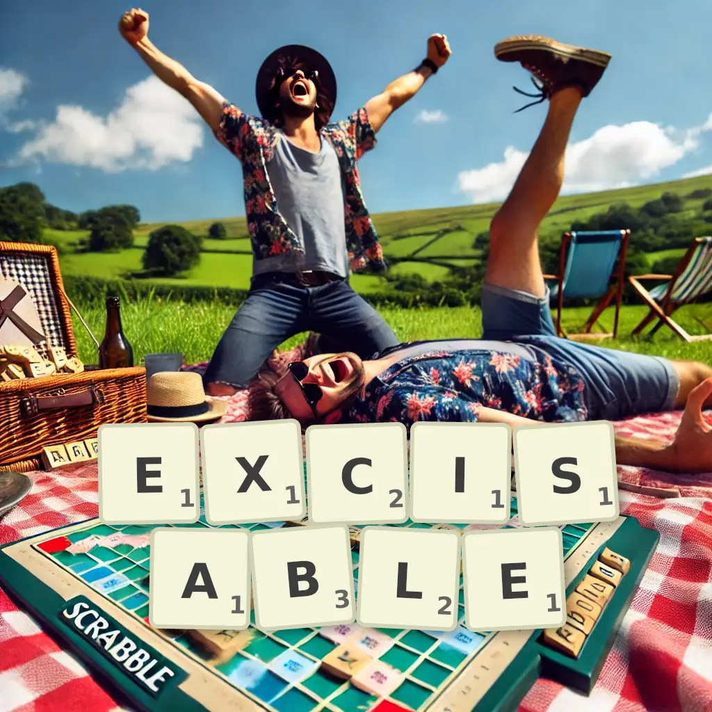 List of words with letters EXCISABLE Words with letters EXCISABLE