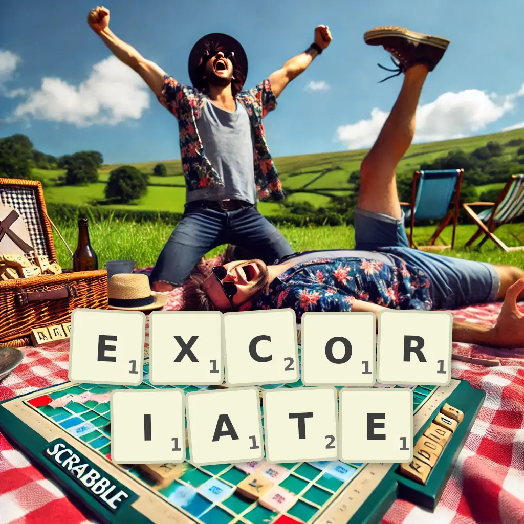 List of words with letters EXCORIATE Words with letters EXCORIATE