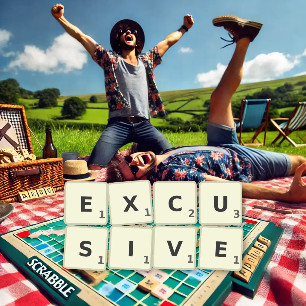List of words with letters EXCUSIVE Words with letters EXCUSIVE