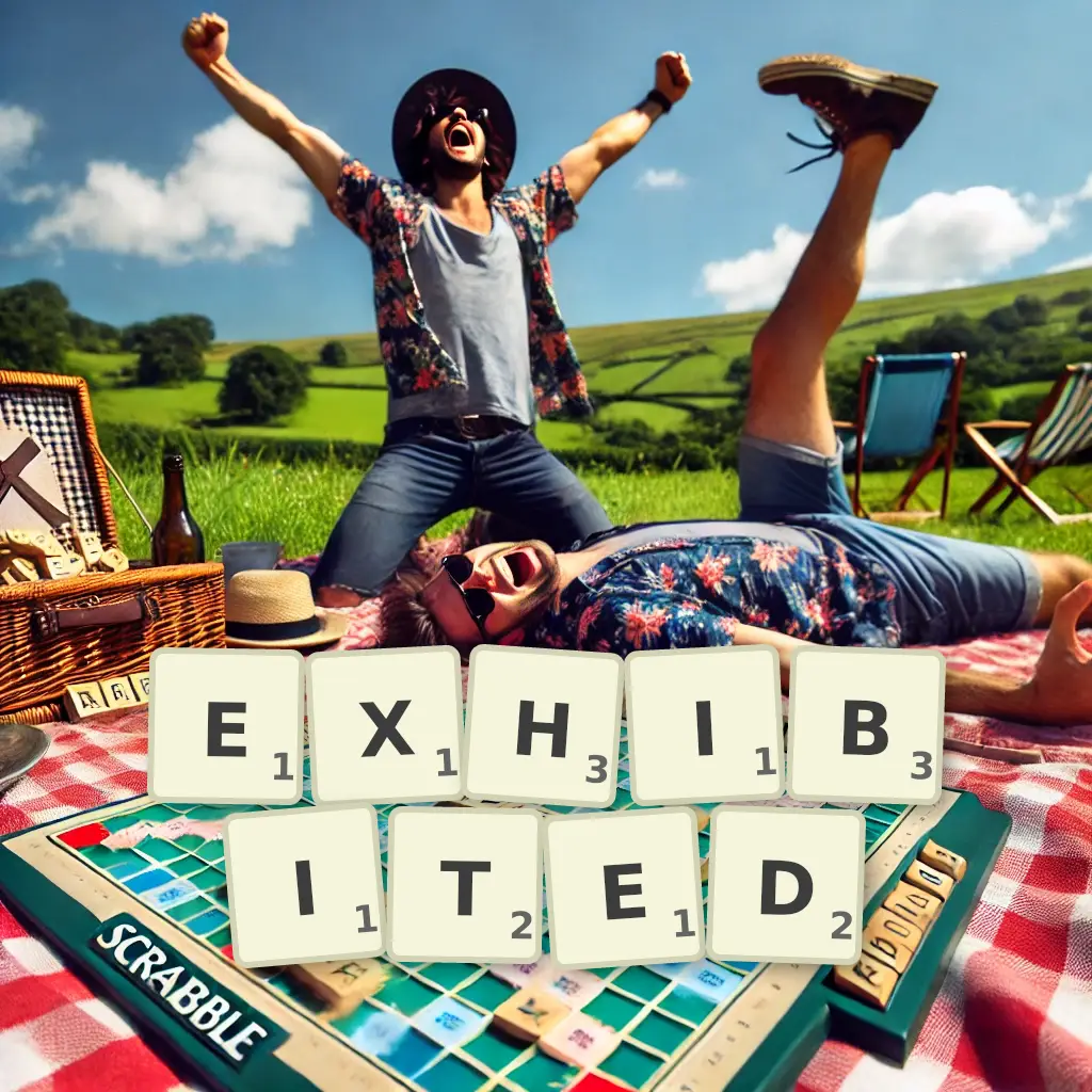 List of words with letters EXHIBITED Words with letters EXHIBITED