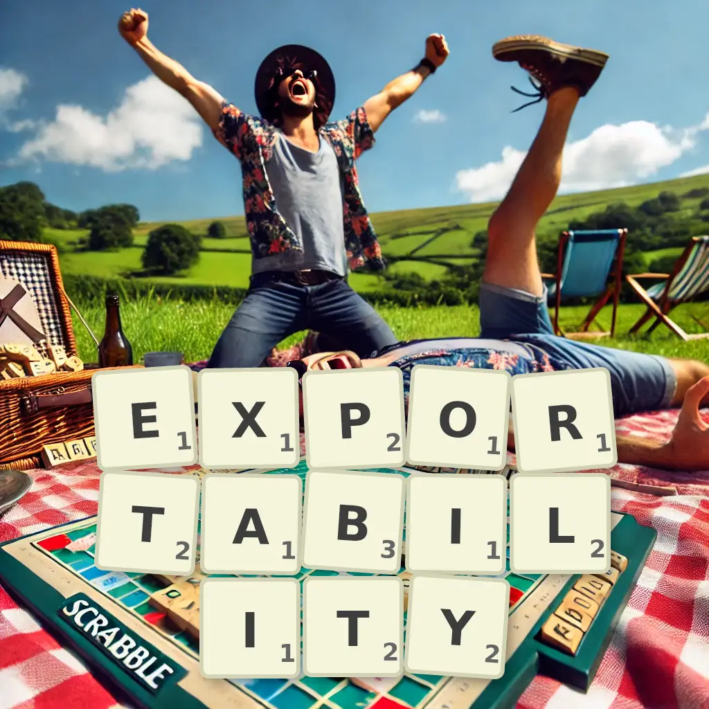 List of words with letters EXPORTABILITY Words with letters EXPORTABILITY