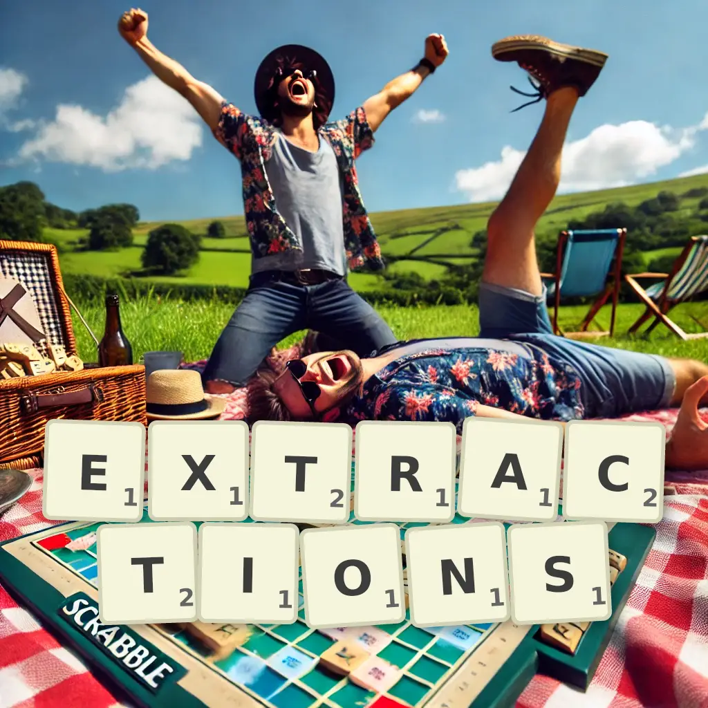 List of words with letters EXTRACTIONS Words with letters EXTRACTIONS