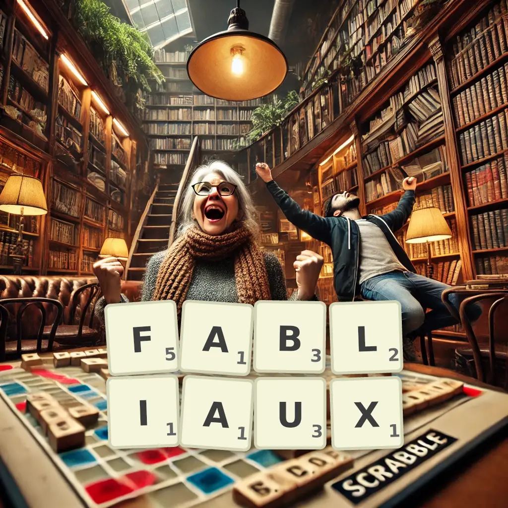 List of words with letters FABLIAUX Words with letters FABLIAUX