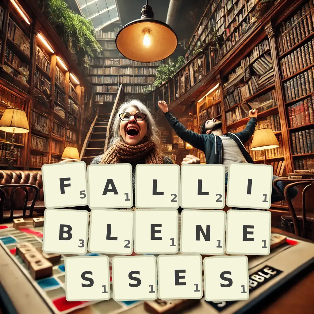 List of words with letters FALLIBLENESSES Words with letters FALLIBLENESSES