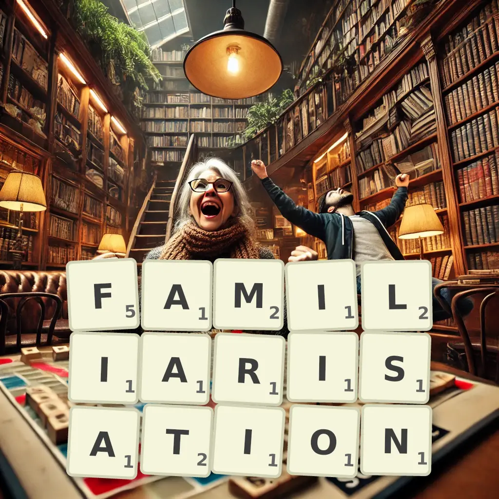 List of words with letters FAMILIARISATION Words with letters FAMILIARISATION