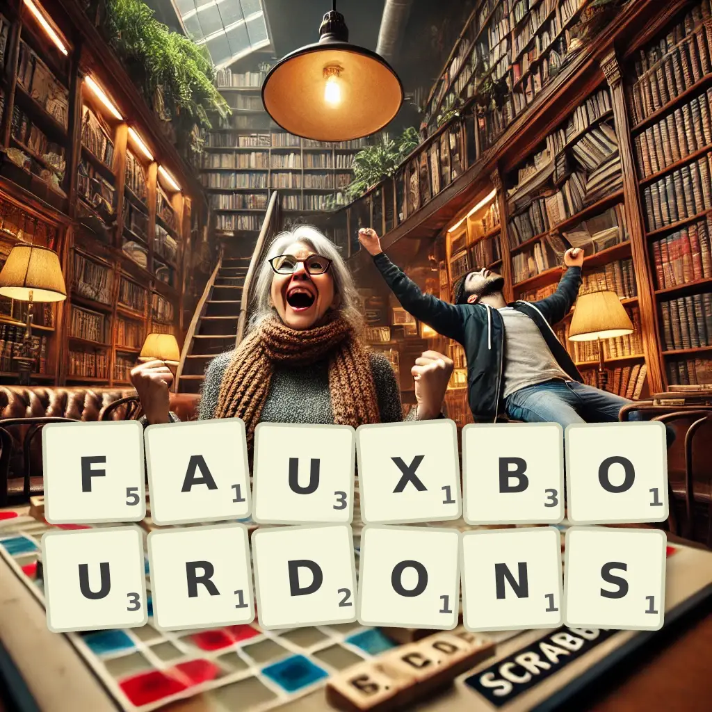 List of words with letters FAUXBOURDONS Words with letters FAUXBOURDONS