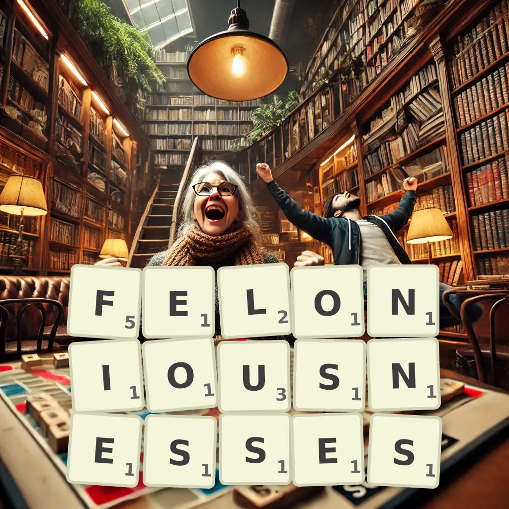List of words with letters FELONIOUSNESSES Words with letters FELONIOUSNESSES
