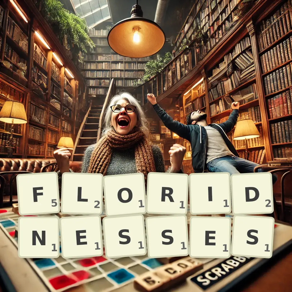 List of words with letters FLORIDNESSES Words with letters FLORIDNESSES