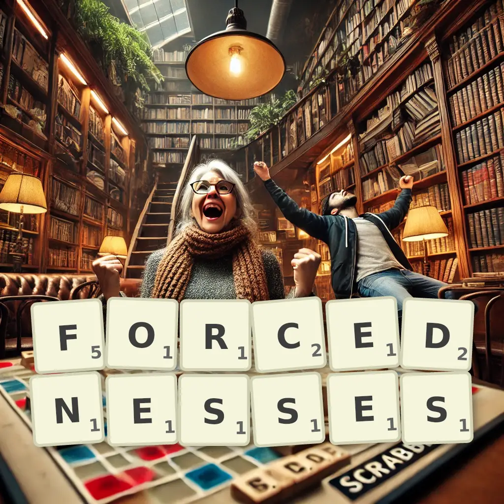 List of words with letters FORCEDNESSES Words with letters FORCEDNESSES