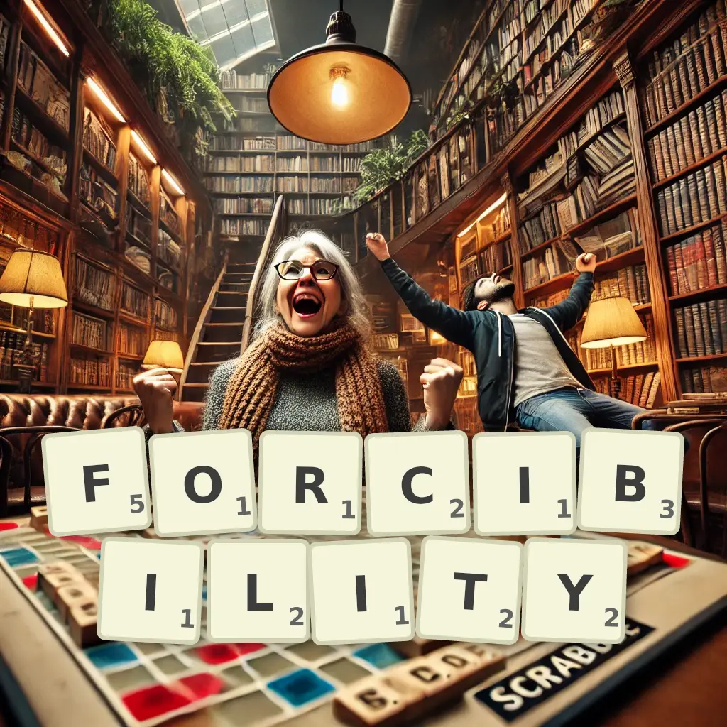List of words with letters FORCIBILITY Words with letters FORCIBILITY