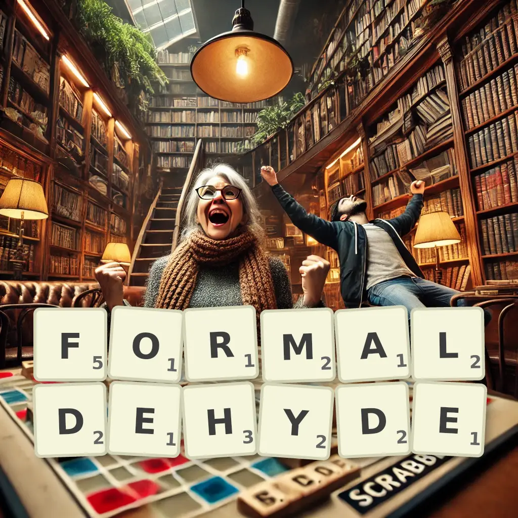 List of words with letters FORMALDEHYDE Words with letters FORMALDEHYDE