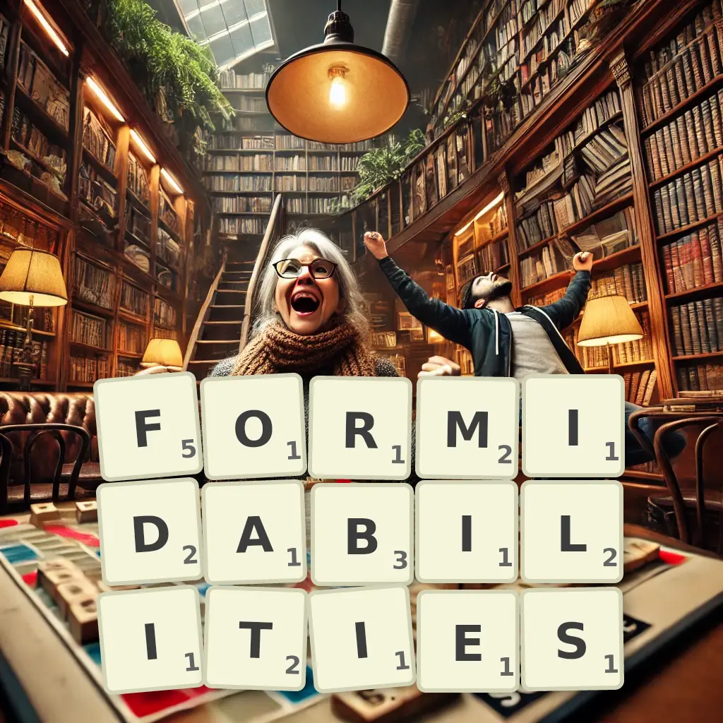 List of words with letters FORMIDABILITIES Words with letters FORMIDABILITIES