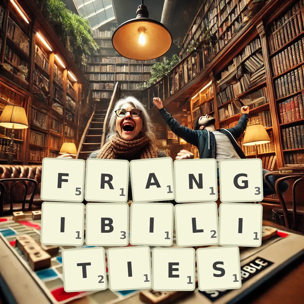 List of words with letters FRANGIBILITIES Words with letters FRANGIBILITIES