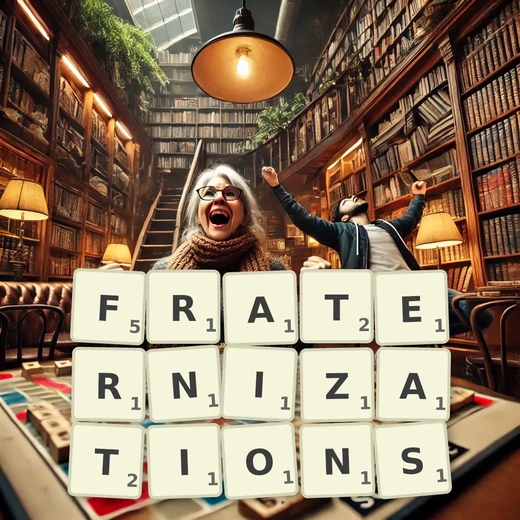 List of words with letters FRATERNIZATIONS Words with letters FRATERNIZATIONS